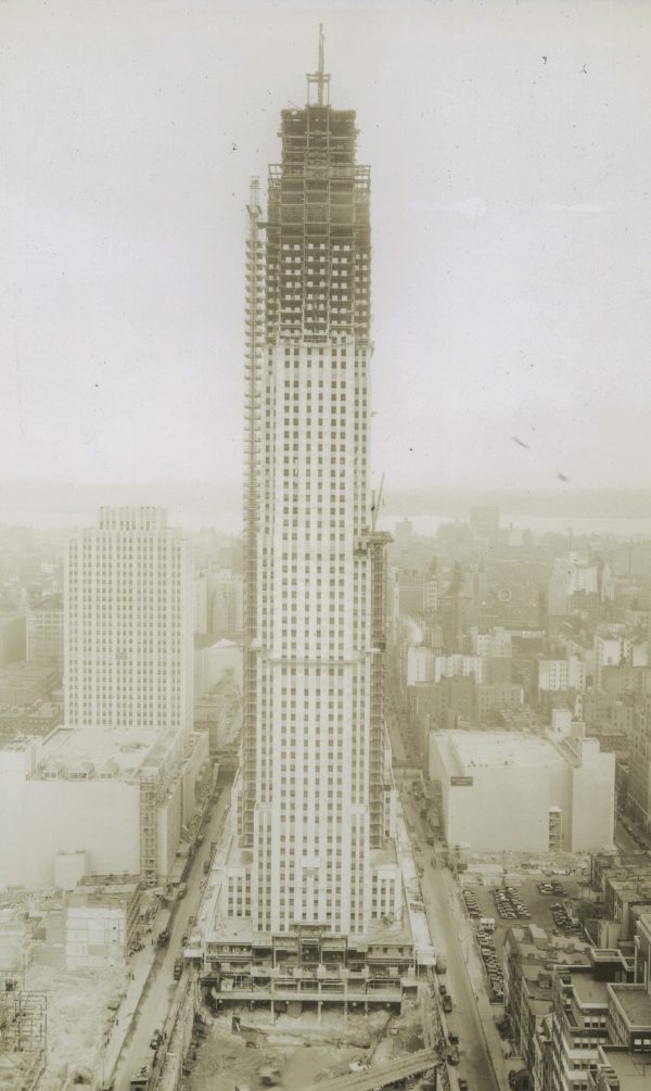 Construction of Rockefeller Center, 1932